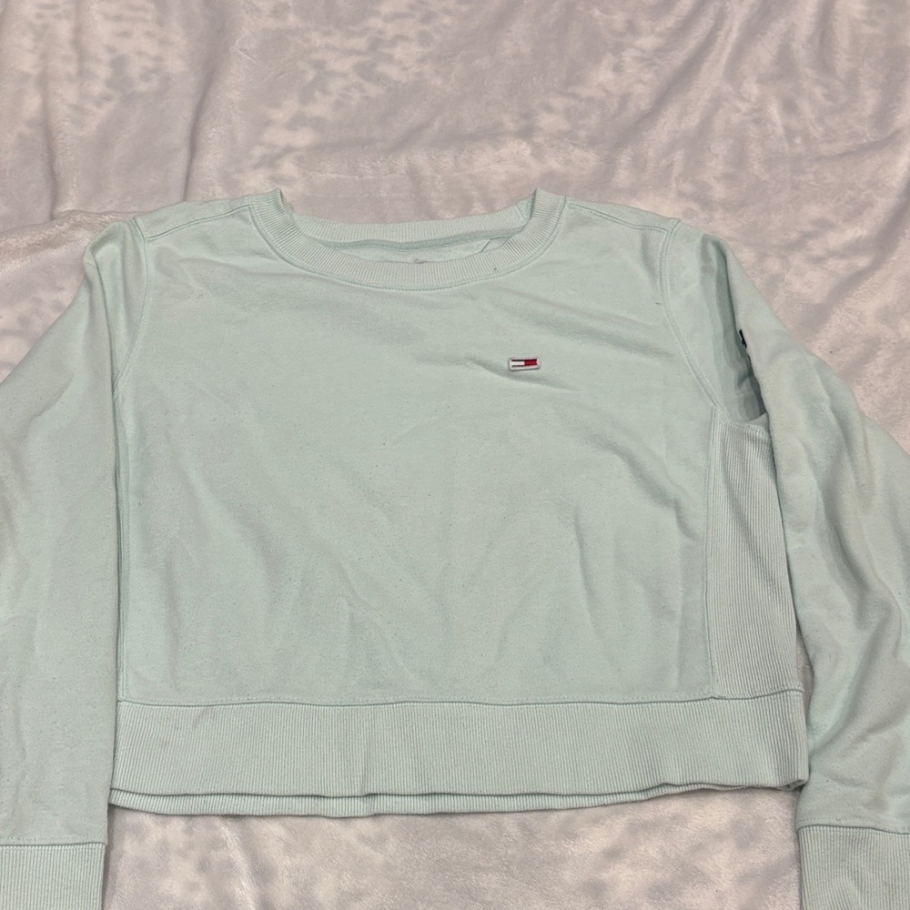 Tommy Hilfiger Mint Green Kids Sweatshirt